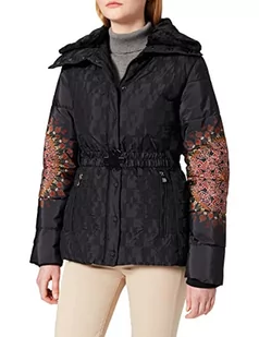 Desigual Płaszcz damski Aggu, Czarny, 68 - Płaszcze damskie - miniaturka - grafika 1