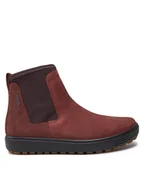 Botki damskie - ECCO Botki Soft 7 Tred W 45046302474 Brązowy - miniaturka - grafika 1