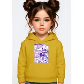 Bluzy dla dziewczynek - BLUZA DZIECIĘCA K-POPOWE ŁOWCZYNIE DEMONÓW HUNTRIX 134-140 Z KAPTUREM - miniaturka - grafika 1