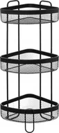 Półki łazienkowe - 5five Półka łazienkowa narożna Mayaj, metalowa, 70,5 cm - miniaturka - grafika 1