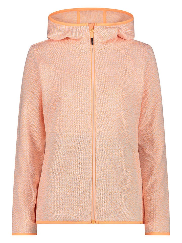 CMP Kurtka polarowa w kolorze pomarańczowym