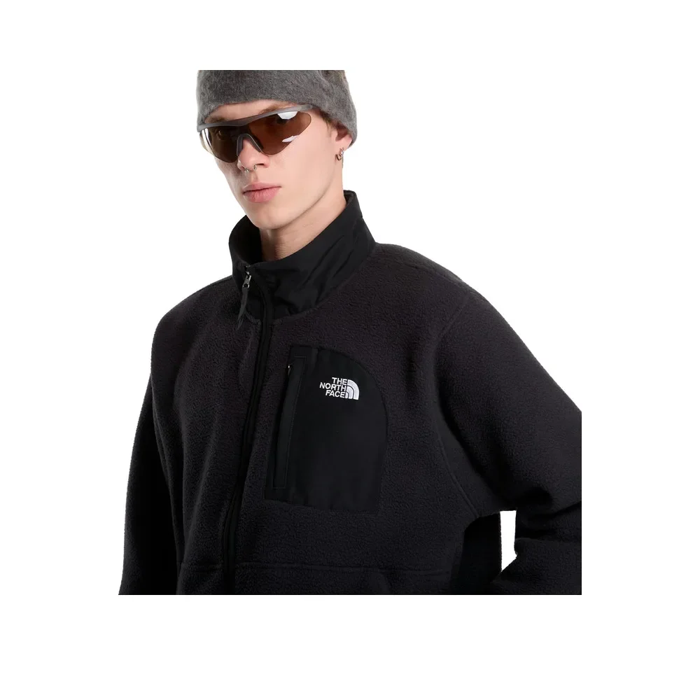 Kurtka męska The North Face Yumiori Off Peak czarna materiał 100% poliester