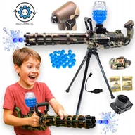 Klocki - MINIGUN KARABIN NA KULKI ŻELOWE ORBEEZ AUTOMATYCZNY ELEKTRYK ŁADOWANIE USB - miniaturka - grafika 1