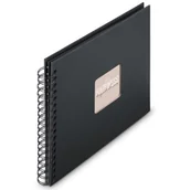 Albumy fotograficzne - Album HAMA Fine Art 9834 Czarne kartki Czarny (50 stron) - miniaturka - grafika 1