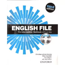 Oxford English File 3E Pre-Int WB Without Key OXFORD praca zbiorowa - Muzyka alternatywna - miniaturka - grafika 1