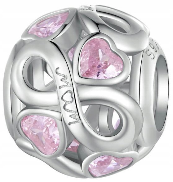 Charms Serce Charms Nieskończoność Zawieszka Srebro 925