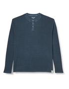 Koszule męskie - MUSTANG Koszula męska w stylu Adrian C Henley, Total Eclipse 5226, 3XL - miniaturka - grafika 1