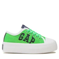 Buty dla chłopców - Trampki Gap Jackson Cvs GAI001F5TYCLGRGP Zielony - miniaturka - grafika 1