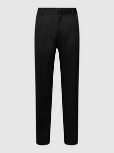Spodnie materiałowe o kroju slim fit w kant - Spodnie męskie - miniaturka - grafika 1