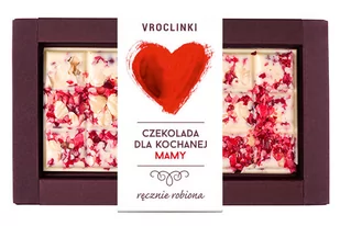 Czekolada Biała Z Żurawiną I Orzechami Laskowymi - Dzień Matki Serce - Czekolada - miniaturka - grafika 1