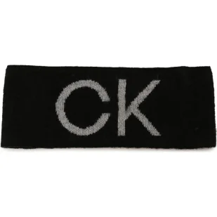 Calvin Klein Dwustronna opaska ELEVATED MONOGRAM | z dodatkiem wełny - Czapki damskie - miniaturka - grafika 1