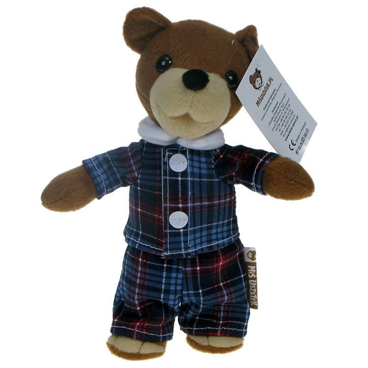 Maskotka Miś Uszatek 23 cm (piżamka granatowa)