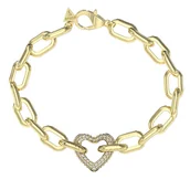 Bransoletki - Bransoletka Guess JUBB05 016JW Złoty - miniaturka - grafika 1