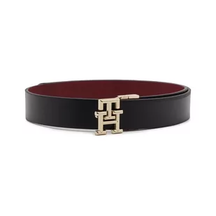 Tommy Hilfiger Skórzany dwustronny pasek TH LOGO REV 3.0 - Paski - miniaturka - grafika 1