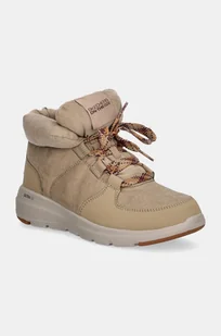 Skechers śniegowce GLACIAL ULTRA kolor beżowy - Śniegowce damskie - miniaturka - grafika 1