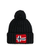 Czapki męskie - Napapijri Czapka Semiury 5 NP0A4GKB Czarny - miniaturka - grafika 1