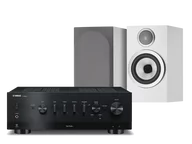Zestawy stereo - Yamaha R-N800A (czarny) + 707 S3 (biały) - miniaturka - grafika 1