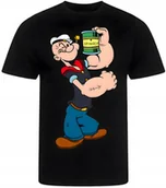 Koszulki męskie - KOSZULKA MĘSKA NADRUK MODNA MARYNARZ POPEYE PREZENT PREMIUM S - miniaturka - grafika 1