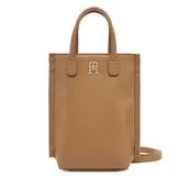 Etui i futerały do telefonów - Etui na telefon Tommy Hilfiger Th Distinct Phone Pouch AW0AW17402 Brązowy - miniaturka - grafika 1