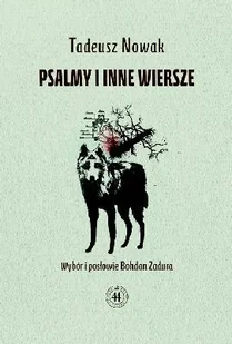 Psalmy i inne wiersze - Poezja - miniaturka - grafika 1