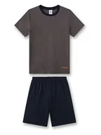 Piżamy chłopięce - Sanetta Piżama w kolorze antracytowo-czarnym - miniaturka - grafika 1