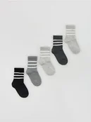 Skarpetki dla dzieci - Reserved - Skarpetki 5 pack - jasnoszary - miniaturka - grafika 1