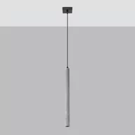 Lampy sufitowe - Pastelo lampa wisząca 1xG9 czarna/beton SL.1271 - miniaturka - grafika 1