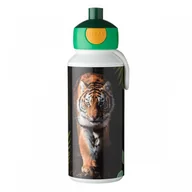 Bidony dla dzieci - Bidon dla dzieci pop-up campus 400ml wild tiger 107410065402 kod: 107410065402 - miniaturka - grafika 1