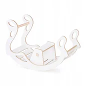 Skoczki dla dzieci - Bujak dla Dzieci Montessori Misioo MISIOO 2w1 Równoważnia z Ławeczką - miniaturka - grafika 1