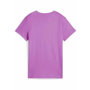 Damska koszulka z logo ESS No. 1 PUMA Wild Berry Purple - Koszulki sportowe damskie - miniaturka - grafika 1