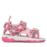 Buty dla dziewczynek - Sandały Primigi 7952500 Różowy - miniaturka - grafika 1