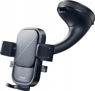 Joyroom Uchwyt Joyroom JR-OK6 zaciskowy na telefon na szybę - czarny - Uchwyty samochodowe do telefonów - miniaturka - grafika 1