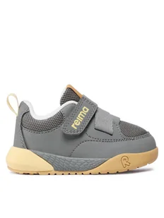 Reima Sneakersy Kiirus 5400006A Szary - Buty dla chłopców - miniaturka - grafika 1
