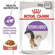 Mokra karma dla kotów - ROYAL CANIN Sterilised Adult w sosie 12x85 g - miniaturka - grafika 1