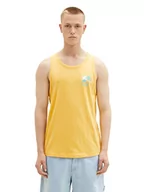 Koszulki męskie - TOM TAILOR Denim Męski 1038463 Tanktop, 31043-Sun Fusion, M, 31043 - Sun Fusion, M - miniaturka - grafika 1