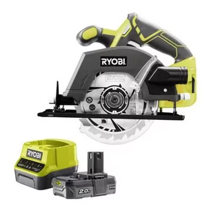 RYOBI Pilarka tarczowa R18CSP-0 + Akumulator RYOBI ONE+ RC18120-120 2Ah 18V + ładowarka - Piły elektryczne - miniaturka - grafika 1