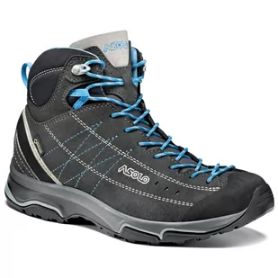 Buty damskie Asolo Nucleon Mid GV ML Rozmiar butów (UE): 37,5 / Kolor: szary/niebieski - Buty trekkingowe damskie - miniaturka - grafika 1
