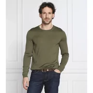 Swetry męskie - BOSS Wełniany sweter Leno-P | Slim Fit - miniaturka - grafika 1