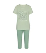 Bielizna nocna - Triumph piżama damska 3/4 Sets PK Capri X 02-48 - miniaturka - grafika 1