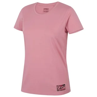 Koszulka damska Husky Tee Base L Rozmiar: M / Kolor: różowy - Koszulki sportowe damskie - miniaturka - grafika 1