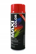 Chemia warsztatowa - Maxi Spray Farba Lakier drewna palstiku metalu Ral 3000 czerwony 400ml - miniaturka - grafika 1