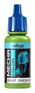 Kolejki i akcesoria - Vallejo Farba akrylowa Mecha Color - Green Fluorescent / 17ml Vallejo 69057 - miniaturka - grafika 1