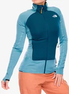 Bluzy sportowe męskie - Polar damski The North Face Bolt Polartec Jacket - algae blue/midnight petrol - miniaturka - grafika 1