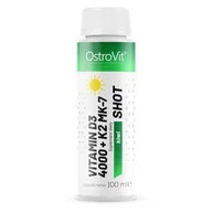 Witaminy i minerały - OstroVit Witamina D3 4000 + K2 MK-7 shot o smaku kiwi 100 ml - miniaturka - grafika 1