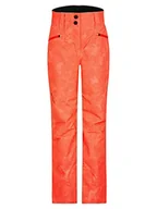 Spodnie narciarskie - Ziener Dziewczęce spodnie narciarskie Alin | wodoszczelne, wiatroszczelne, ciepłe, czerwone (tie dye hot red), 116 - miniaturka - grafika 1