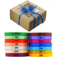 Pudełka i szkatułki - Pudełko Na Prezent Z Okienkiem 20X20X10cm Zestaw22 - miniaturka - grafika 1