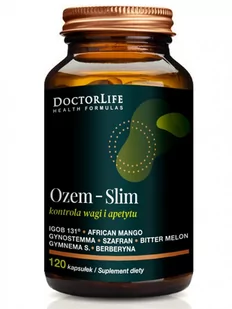 Doctor Life Ozem-Slim x 120 kaps - Leki dla diabetyków - miniaturka - grafika 1