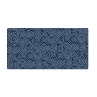 Podkładki na biurko - Ozdobna mata na biurko Geometryczne łuki 90x45 cm - miniaturka - grafika 1