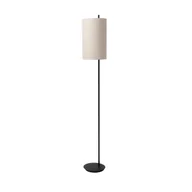 Lampy stojące - Lampa stojąca Magic w nowoczesnym stylu z beżowym lnianym kloszem - miniaturka - grafika 1
