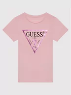 Koszulki dla chłopców - Guess T-Shirt J73I56 K8HM0 Różowy Regular Fit - miniaturka - grafika 1